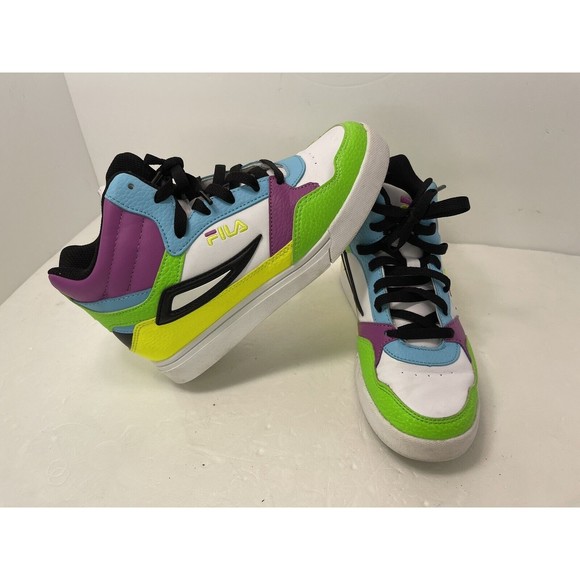 FILA High Top Shoes 3FM01777-153 size 4 - Picture 1 of 9
